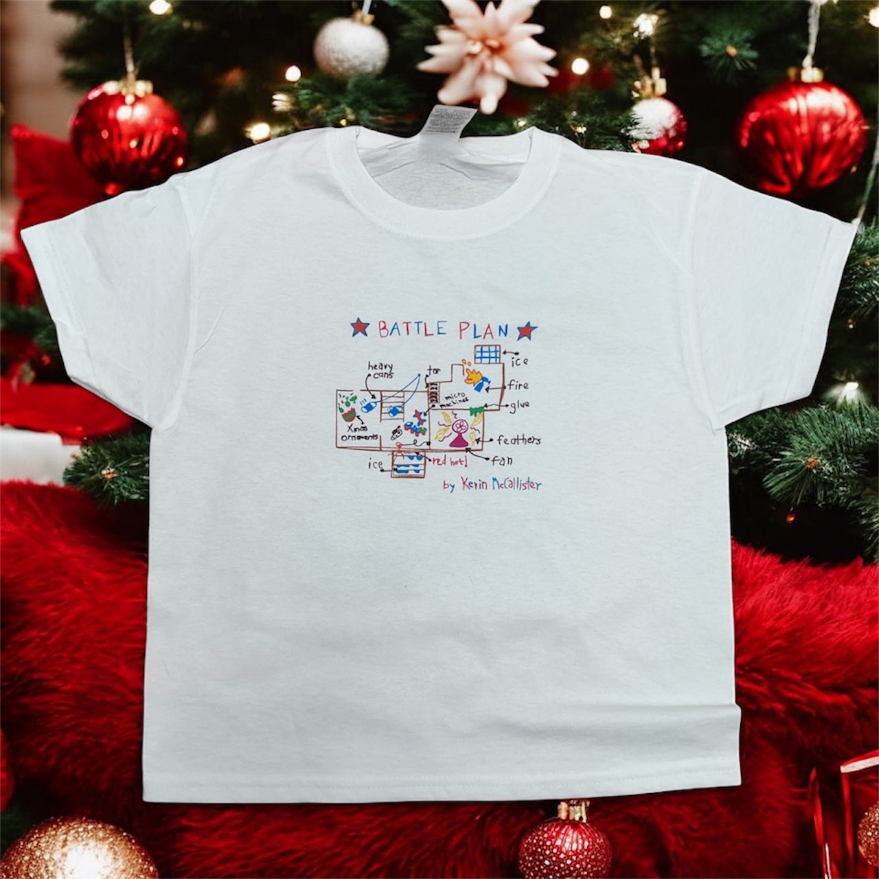 Kevins Battle plan T-shirt