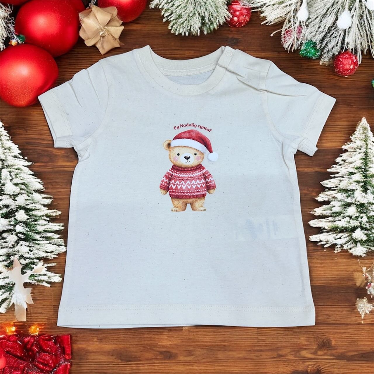 Christmas bear tshirt