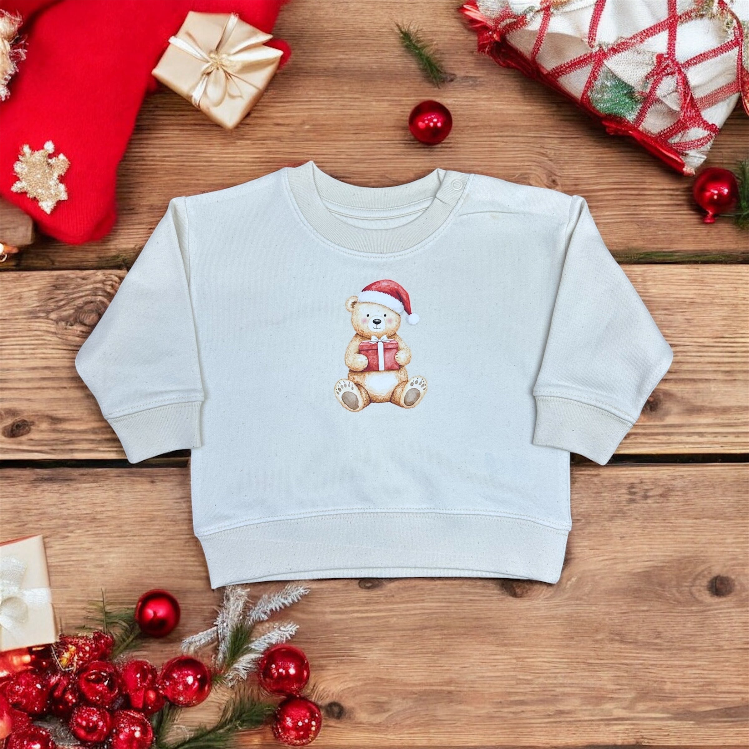 Christmas bear sweatshirt