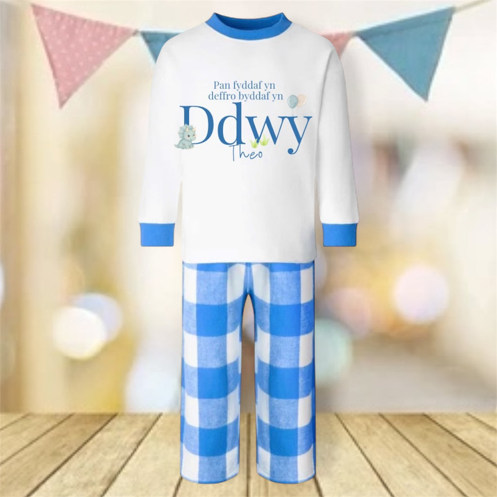 Dinosaur birthday pyjamas