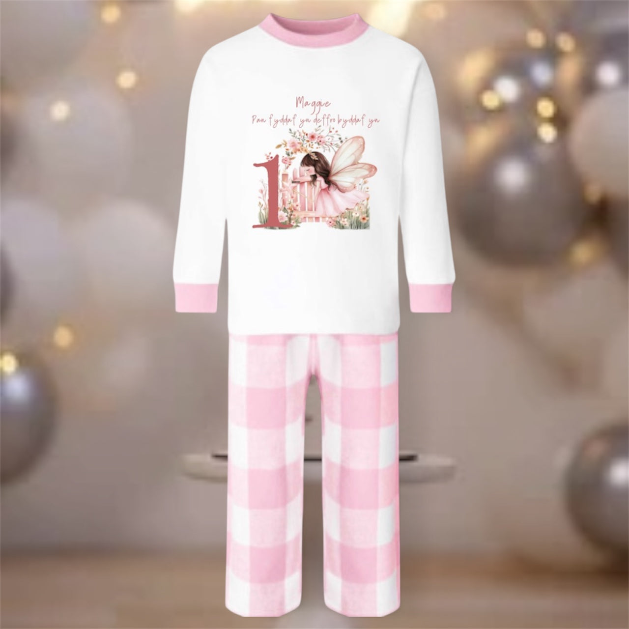 Fairy birthday pyjamas