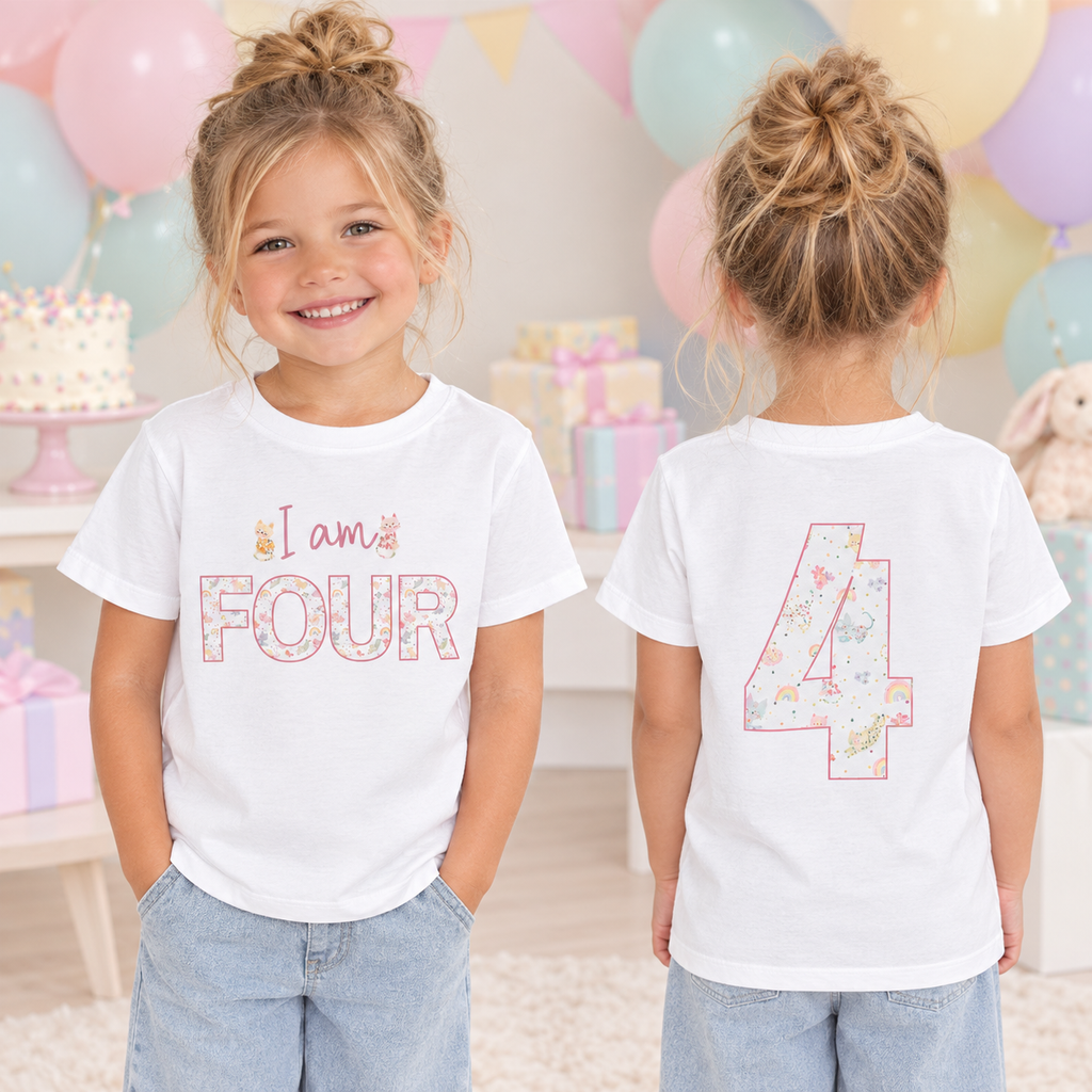 Number birthday t-shirt